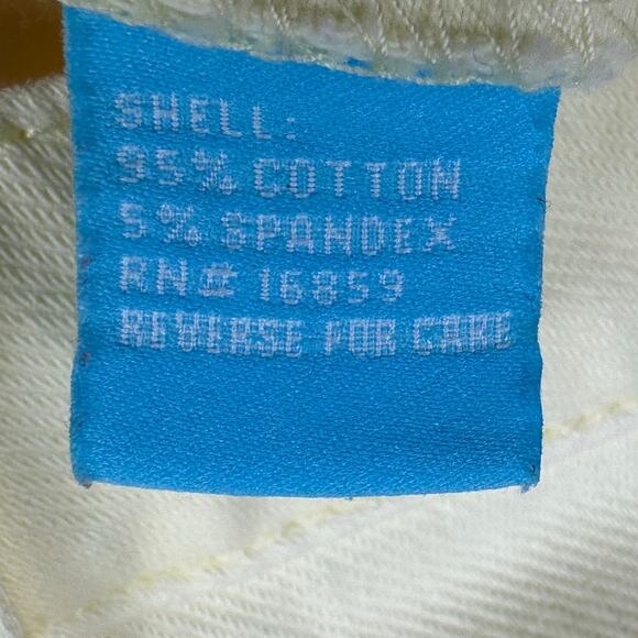 J Mclaughlin Pants Womens 6 Pale Yellow Lexi Jeans Pockets Stretch Casual Preppy - Picture 7 of 13